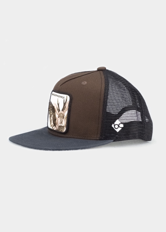 Woipadinga - maronibraun (Snapback)